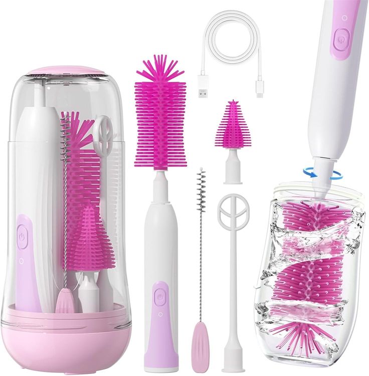 4-1 Multifunctional Electrical Bootle Brush