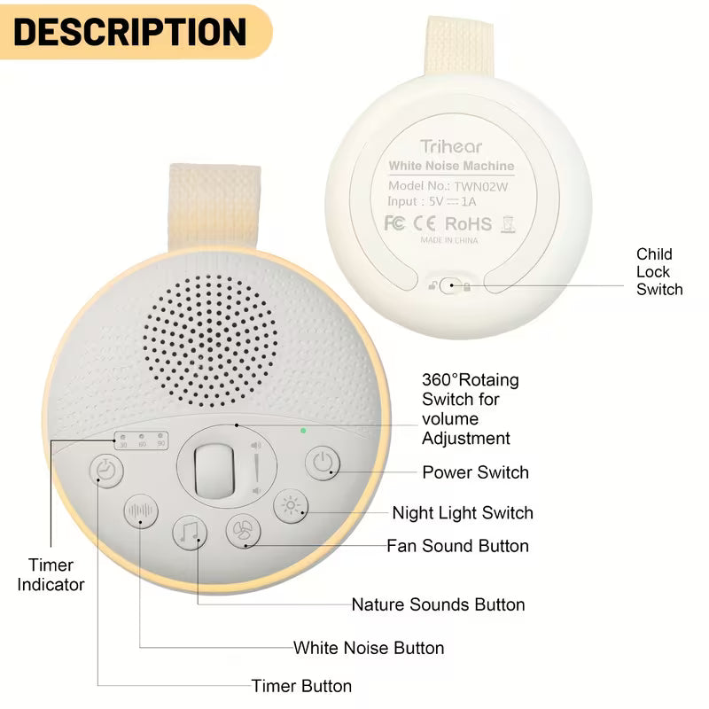Baby White Noise Speaker