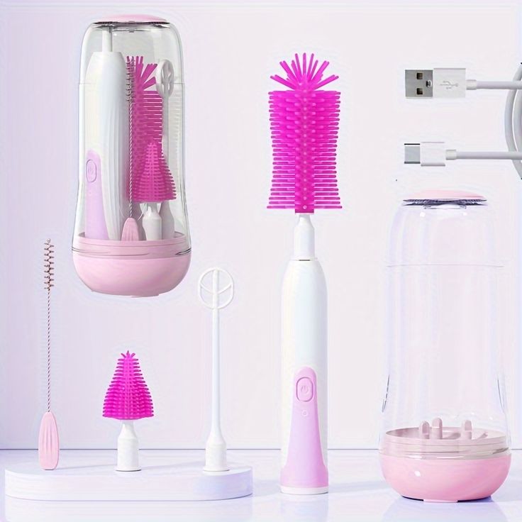 4-1 Multifunctional Electrical Bootle Brush